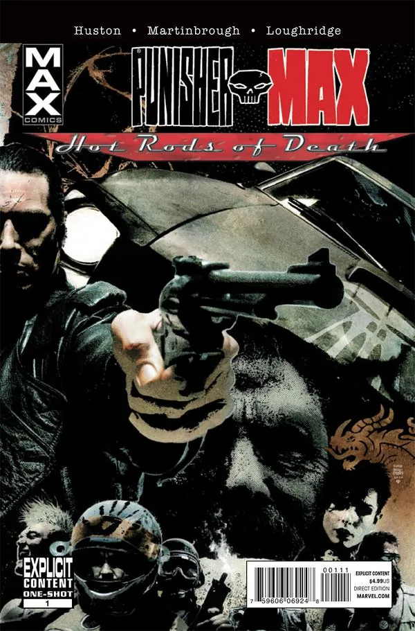 Cover of Punisher Max: Hot Rods of Death #1