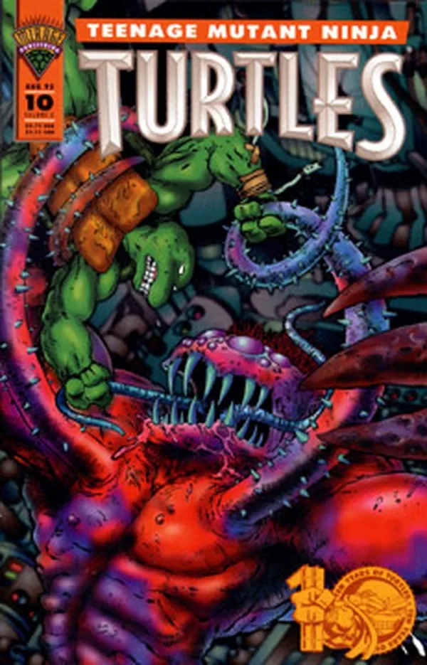 Cover of Teenage Mutant Ninja Turtles #10