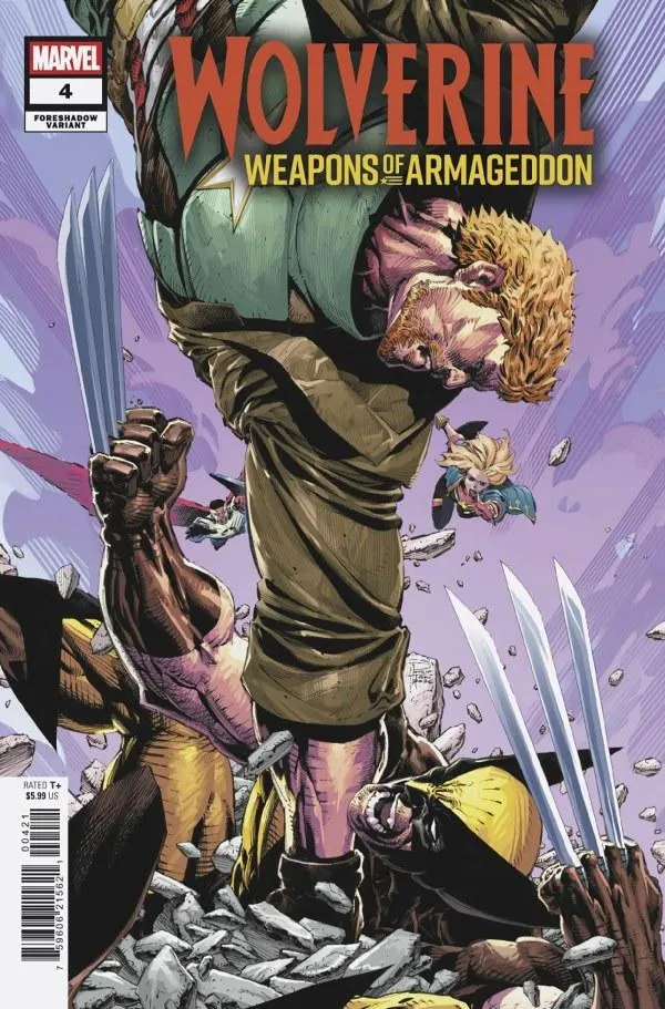 Cover of Wolverine: Weapons of Armageddon #4