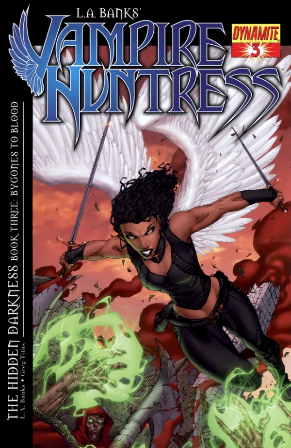 Cover of L.A. Banks' Vampire Huntress: The Hidden Darkness #3