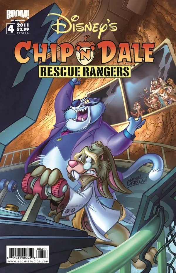 Cover of Chip 'n' Dale Rescue Rangers #4