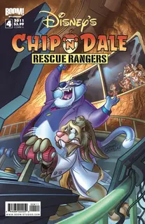 Cover of Chip 'n' Dale Rescue Rangers #4