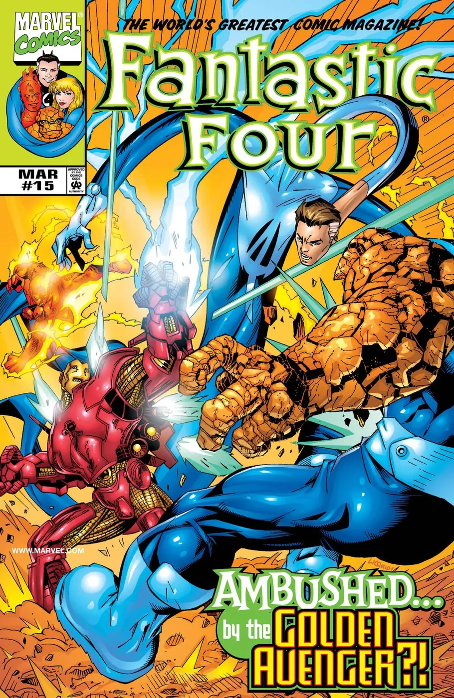 Cover of Fantastic Four #15