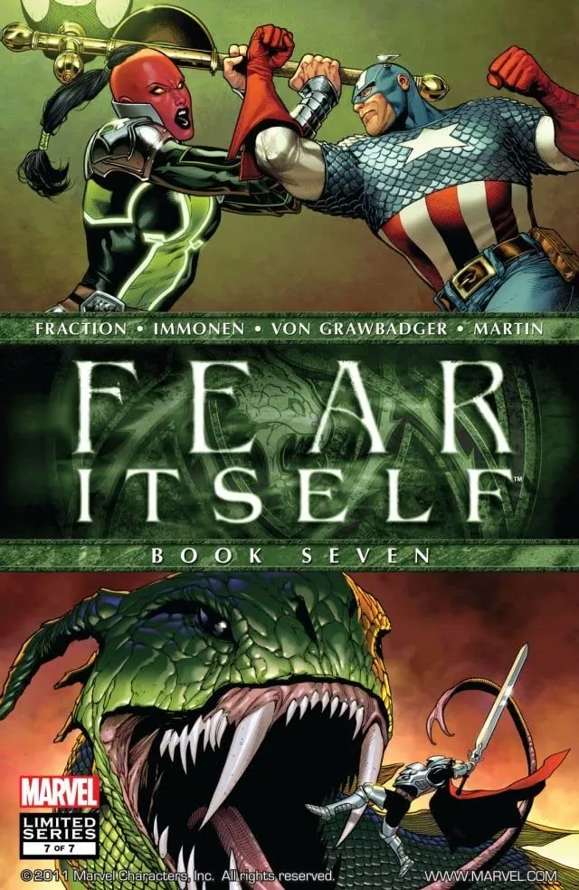 Cover of Fear Itself #7