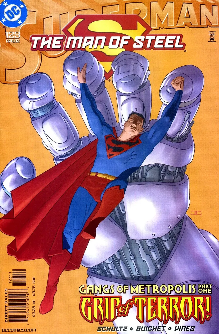 Cover of Superman: The Man of Steel #123