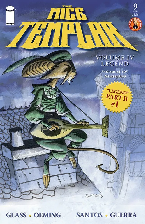 Cover of The Mice Templar, Volume IV: Legend #9