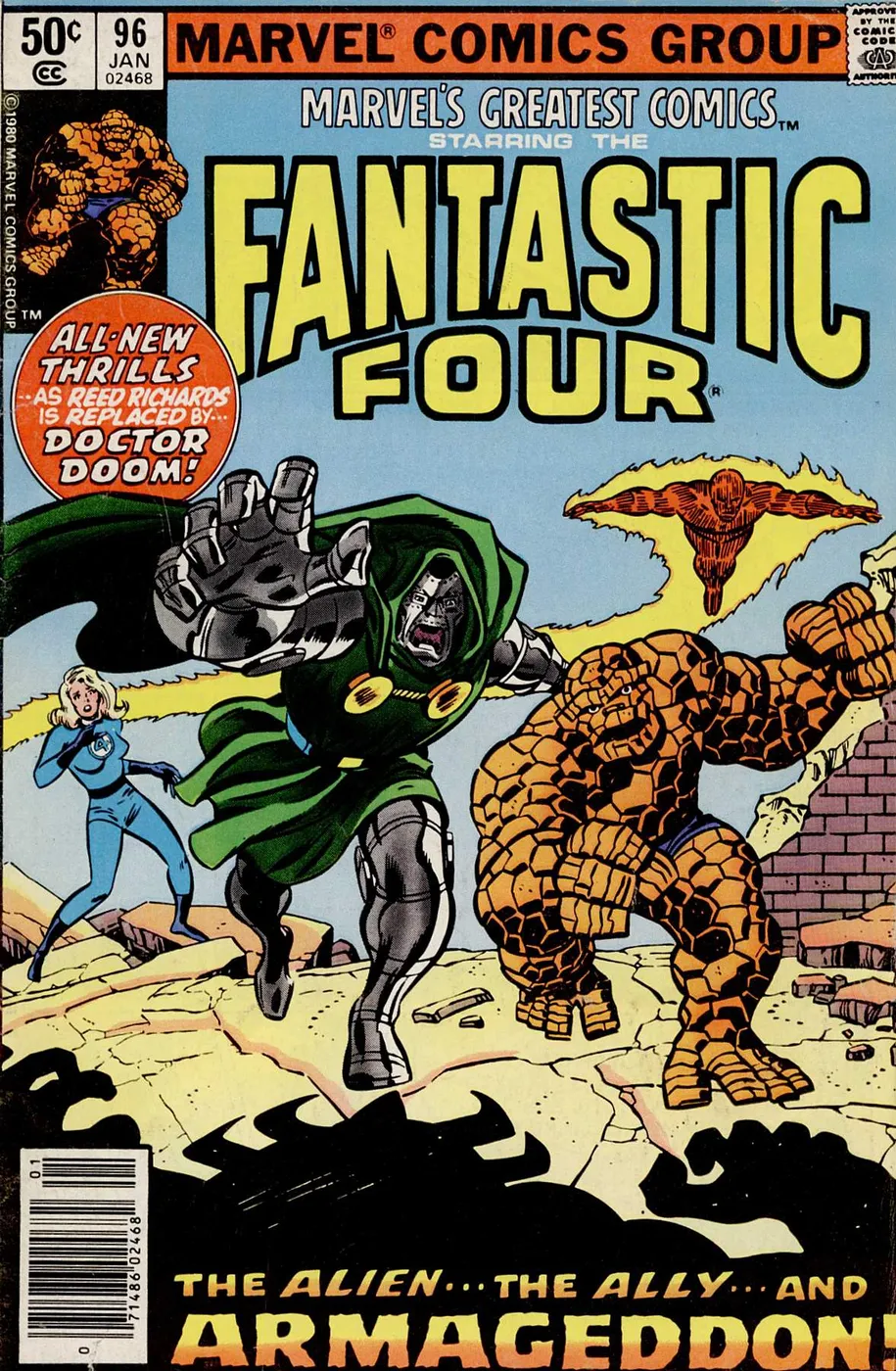 Cover of Marvel's Greatest Comics #96