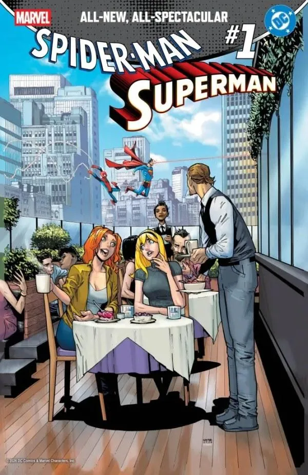 Cover of Marvel / DC: Spider-Man / Superman #1