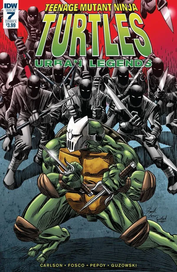 Cover of Teenage Mutant Ninja Turtles: Urban Legends #7