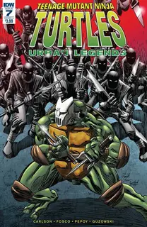 Cover of Teenage Mutant Ninja Turtles: Urban Legends #7