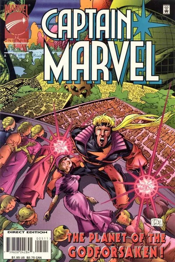 Cover of Captain Marvel #5