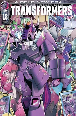 Cover of Transformers #18