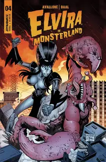 Cover of Elvira in Monsterland #4