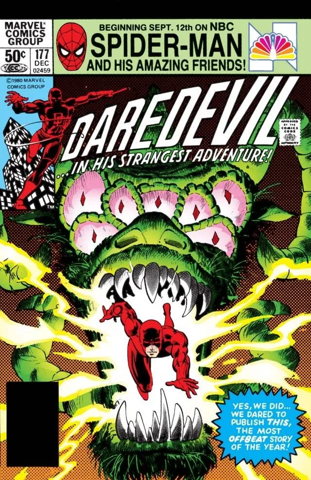 Cover of Daredevil #177