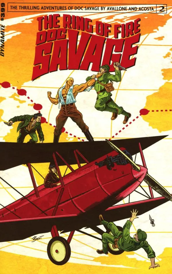 Cover of Doc Savage: The Ring of Fire #2