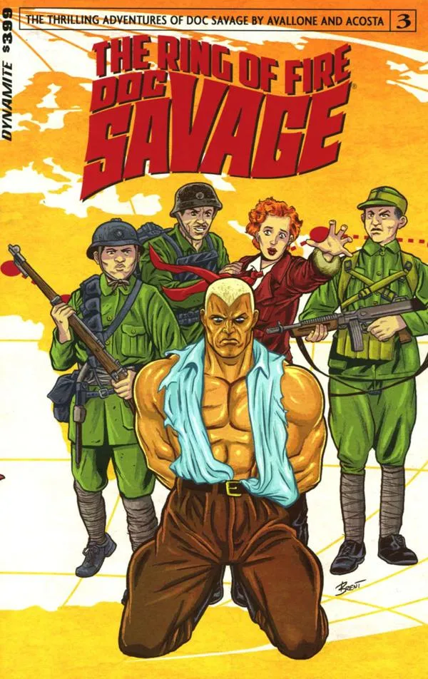 Cover of Doc Savage: The Ring of Fire #3