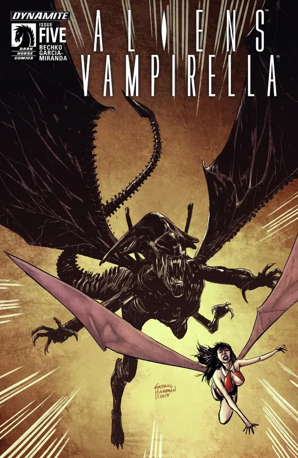 Cover of Aliens / Vampirella #5
