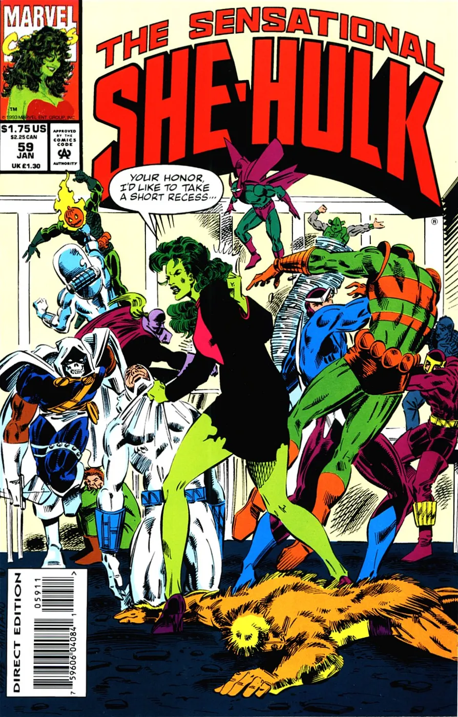 Cover of The Sensational She-Hulk #59