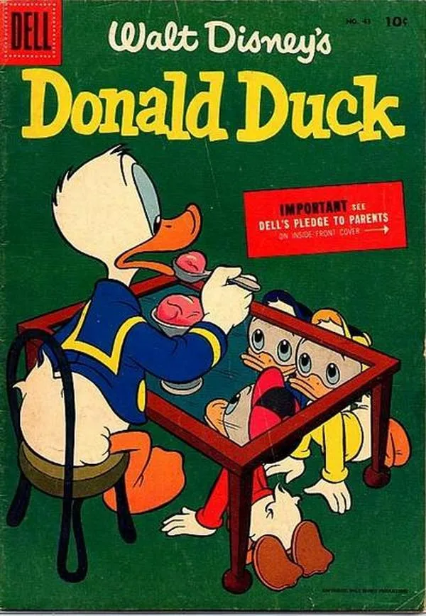 Cover of Walt Disney's Donald Duck #43