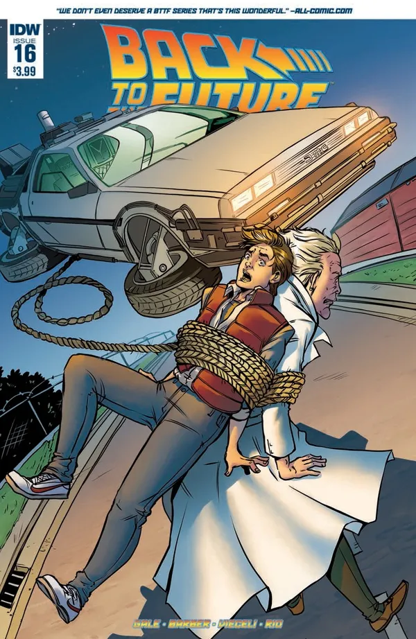 Cover of Back to the Future #16
