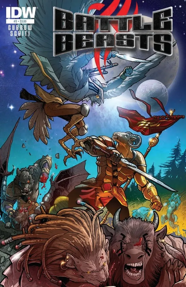 Cover of Battle Beasts #3