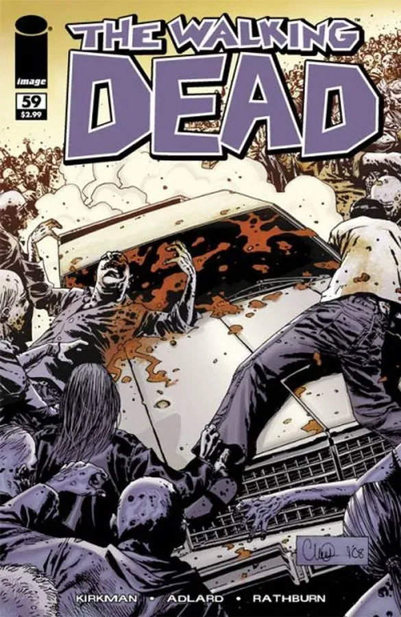 Cover of The Walking Dead #59
