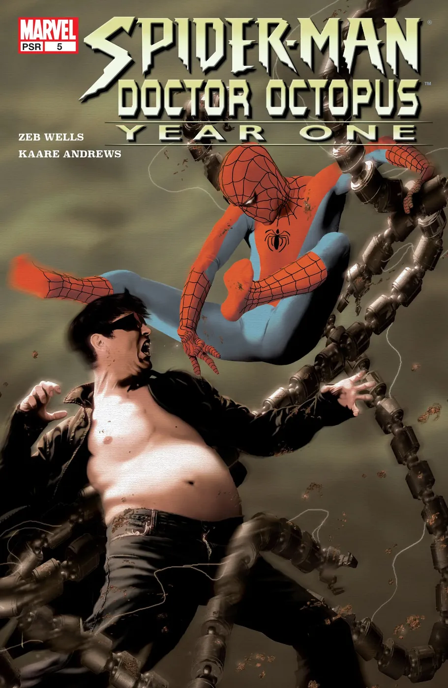 Cover of Spider-Man / Doctor Octopus: Year One #5