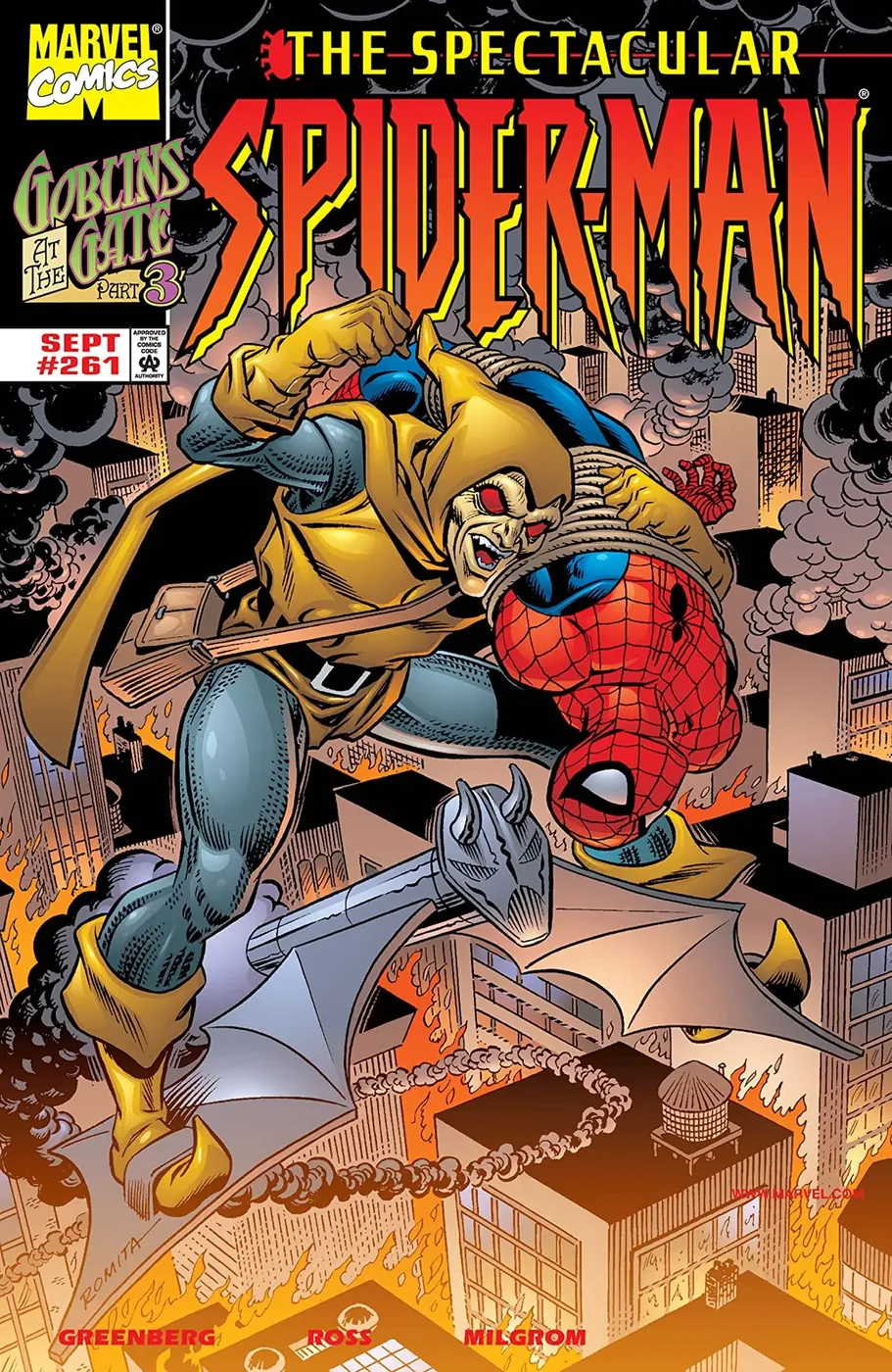Cover of The Spectacular Spider-Man #261