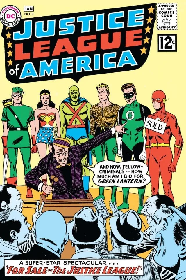 Cover of Justice League of America #8