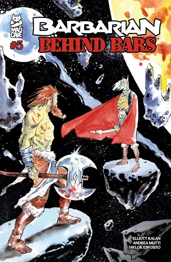 Cover of Barbarian Behind Bars #5