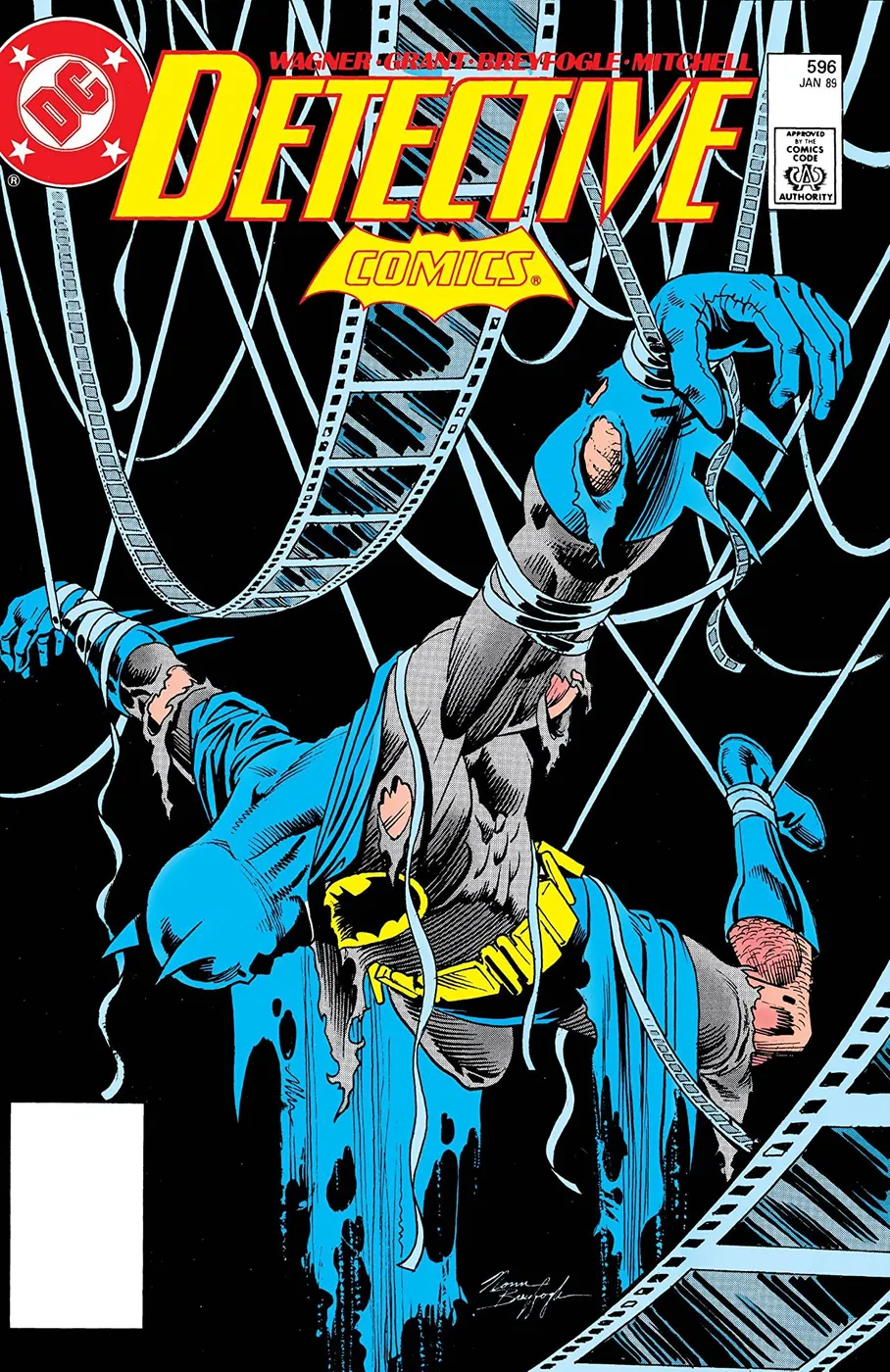 Cover of Detective Comics #596