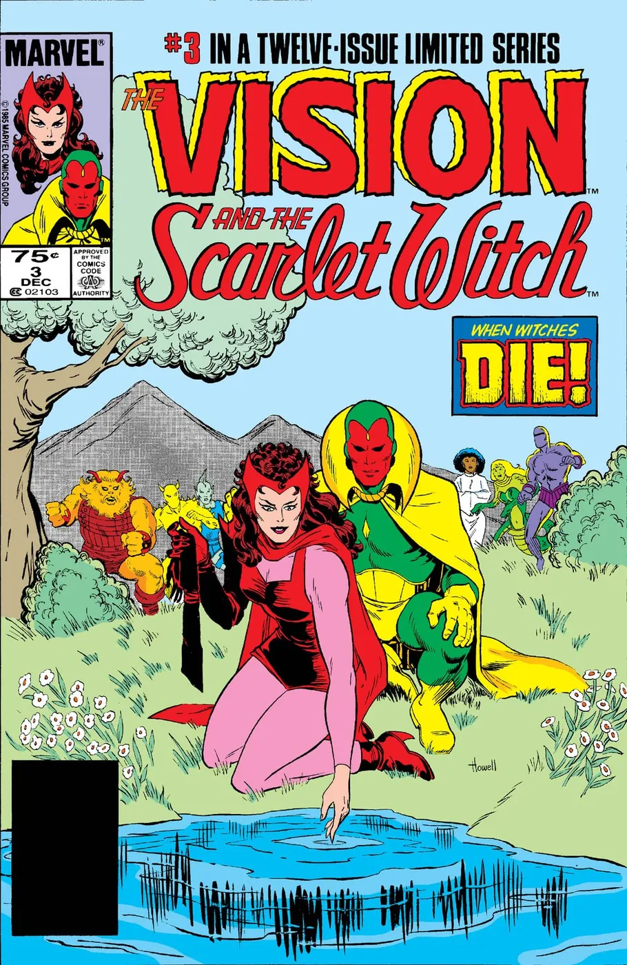 Cover of The Vision and the Scarlet Witch #3