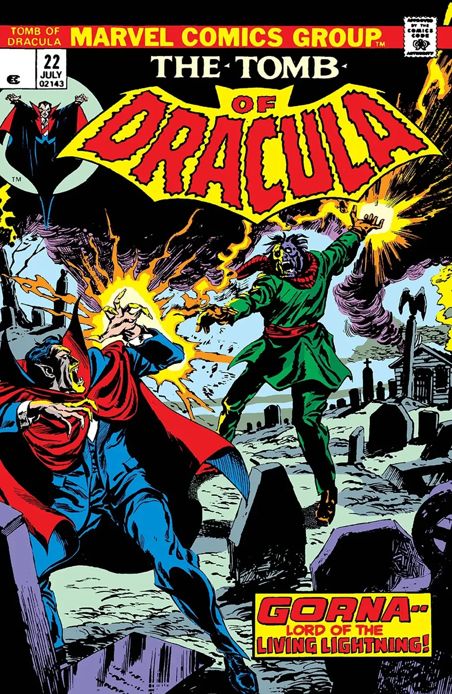 Cover of Tomb of Dracula #22