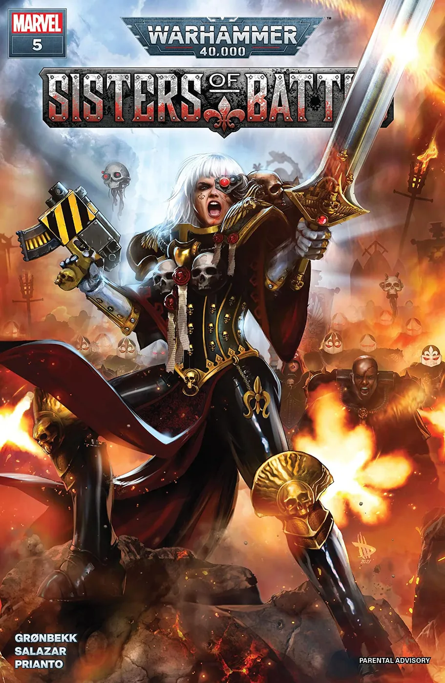 Cover of Warhammer 40,000: Sisters of Battle #5