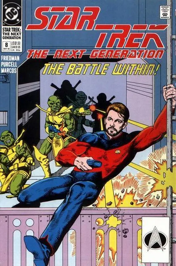 Cover of Star Trek: The Next Generation #8