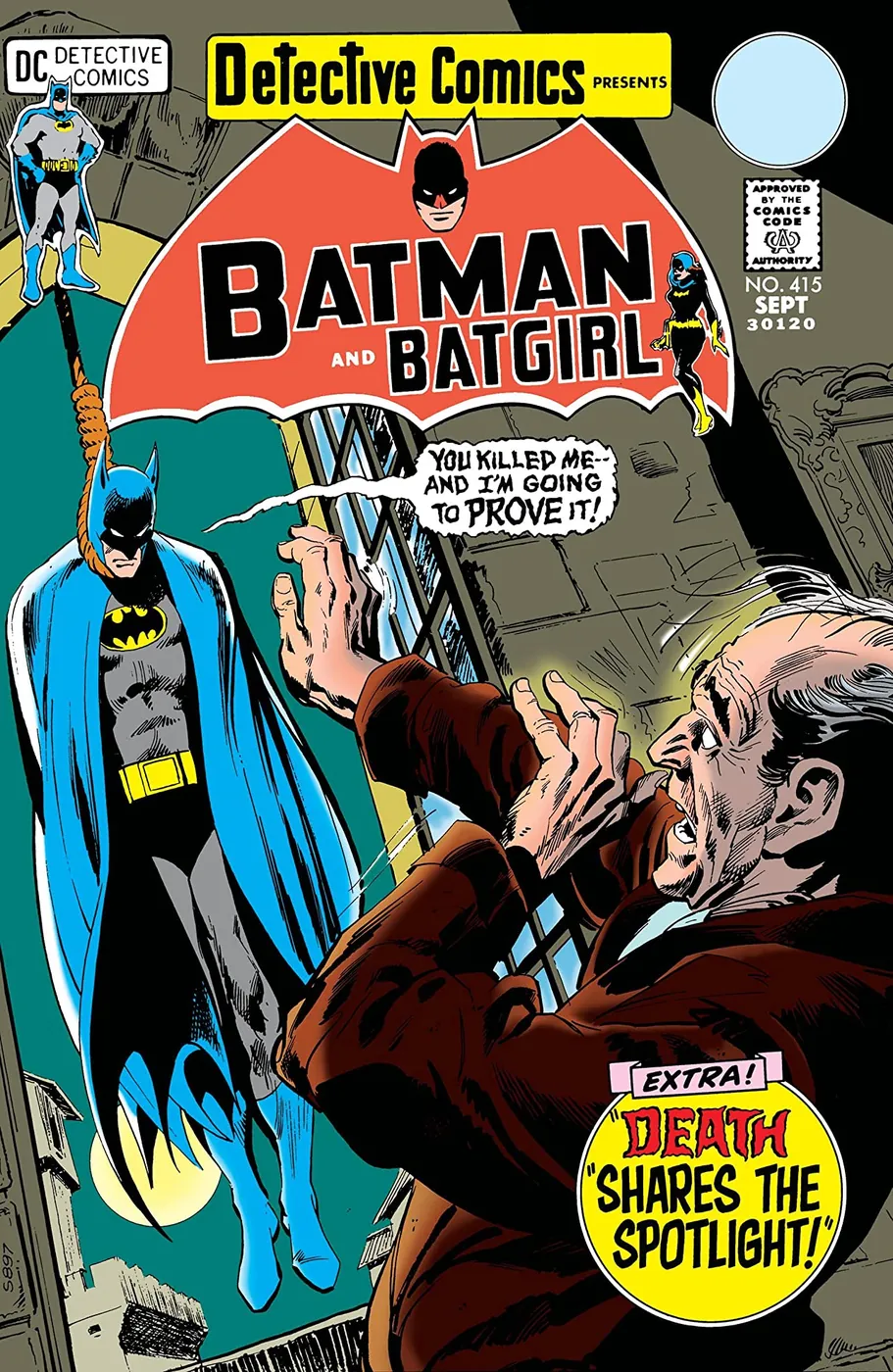 Cover of Detective Comics #415