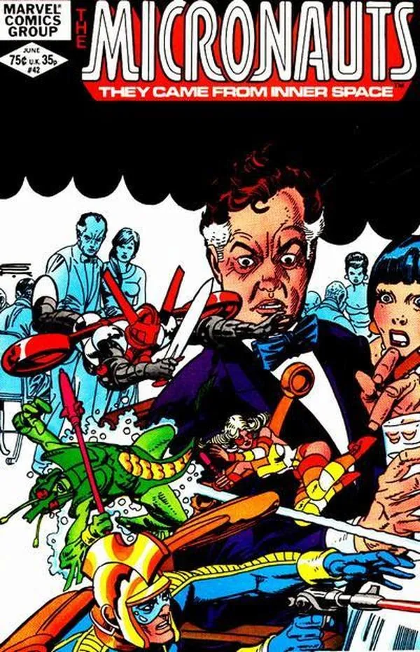 Cover of Micronauts #42