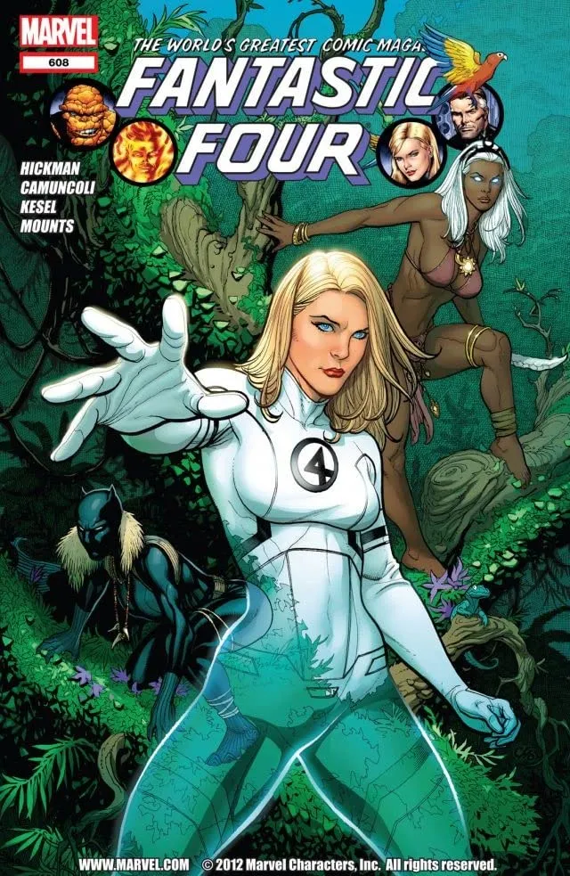 Cover of Fantastic Four #608
