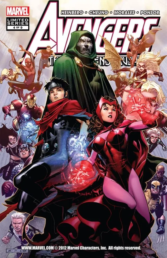 Cover of Avengers: The Children's Crusade #4