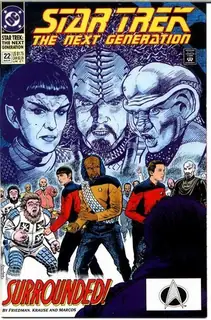 Cover of Star Trek: The Next Generation #22
