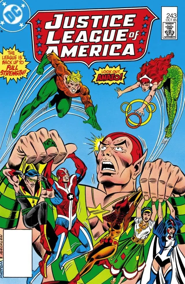 Cover of Justice League of America #243
