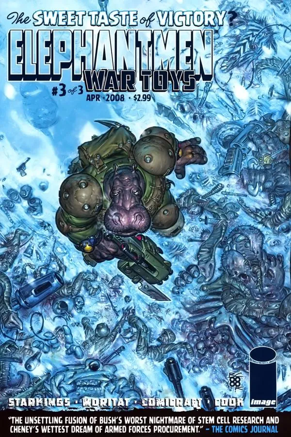 Cover of Elephantmen: War Toys #3