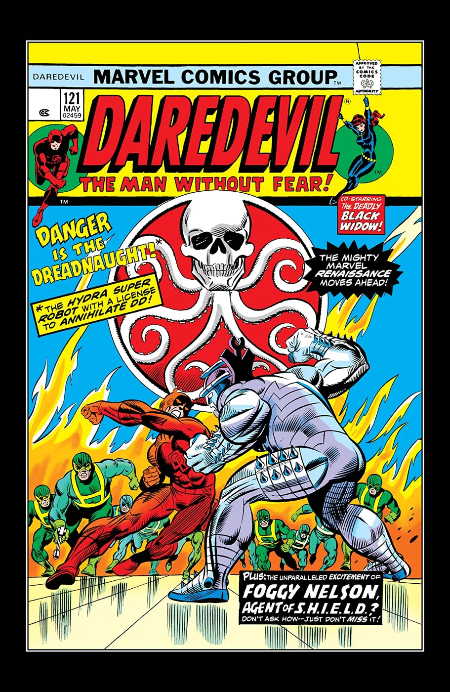 Cover of Daredevil #121