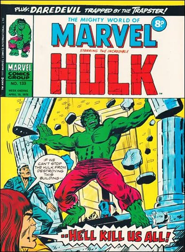 Cover of The Mighty World of Marvel #133