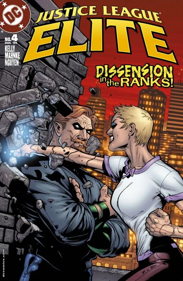 Cover of Justice League Elite #4