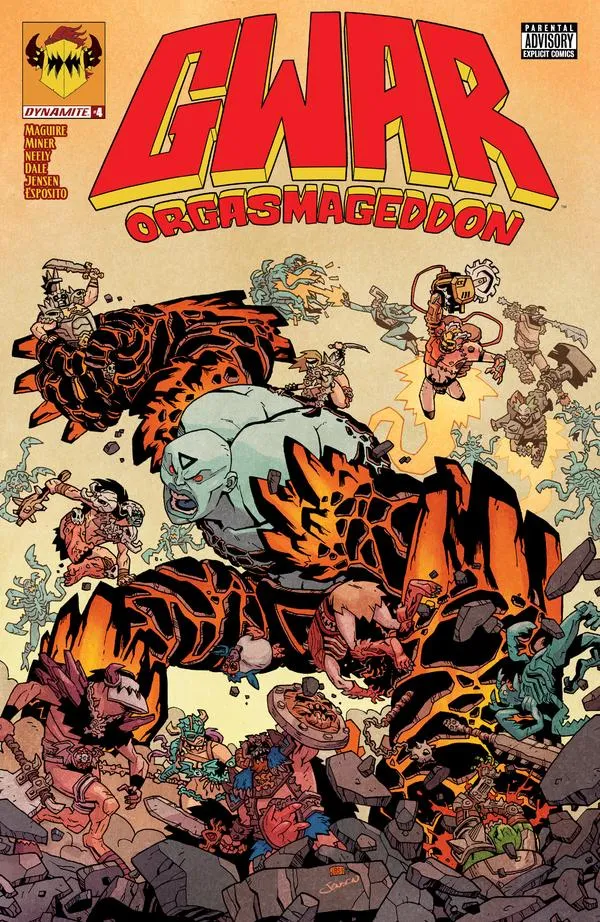 Cover of GWAR: Orgasmageddon #4