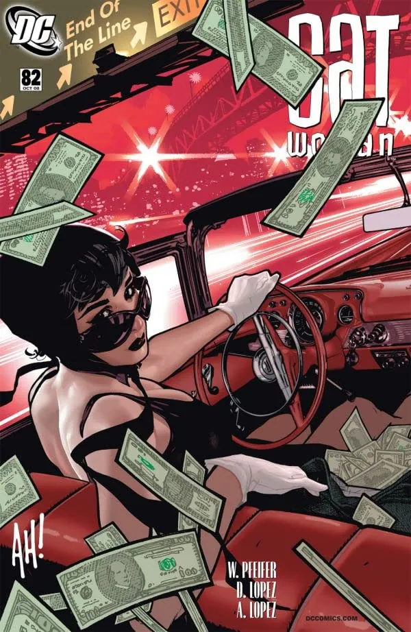 Cover of Catwoman #82