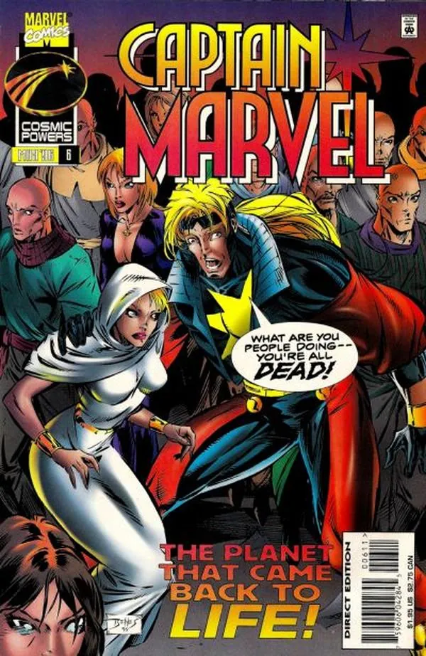 Cover of Captain Marvel #6