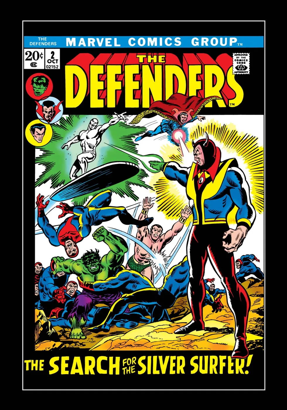 Cover of The Defenders #2