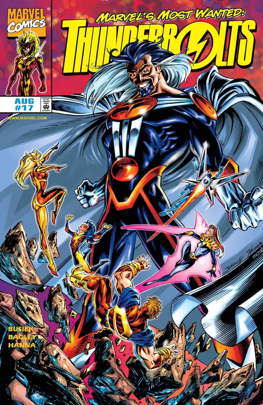 Cover of Thunderbolts #17